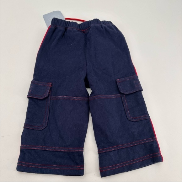 Vintage Winnie The Pooh Cargo Sweatpants Pants Kids Baby Size 12 months NEW - Picture 5 of 5